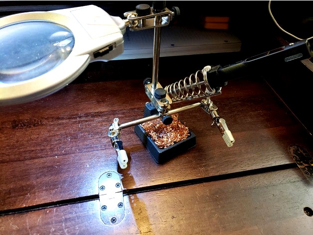 TS100 Soldering Iron Holder adapter  by Ohmwrecker01