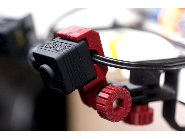 SQ12mount - Action Camera Mount for the SQ12 Camera by makebreakrepeat