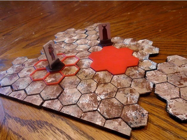 Hex-based RPG Terrain Floors by mriggsby