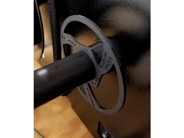 Filament Spool Backstop by TraylorHead