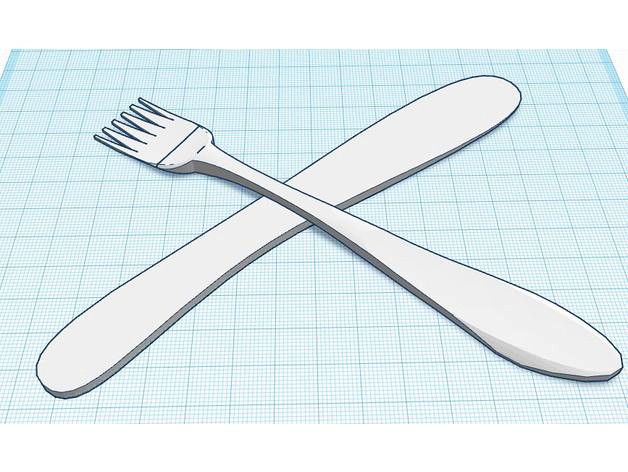 Fork & knife by Kardis