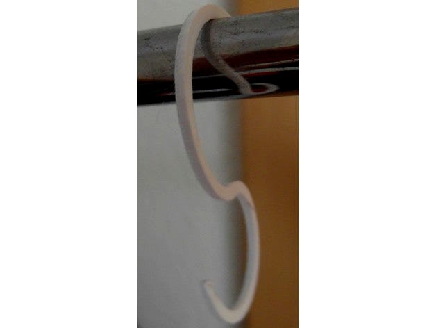 Clothes Hook (customizable) by UniversalMaker