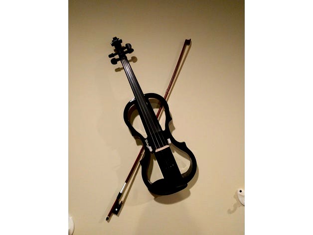 Violin Wall Mount by frostryche