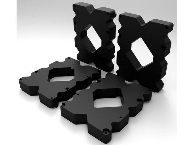 100mm VESA Offset (40 & 47mm offset) Adapter by viperbite
