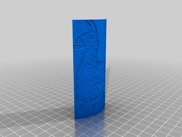 Loot llama Lithophane by CCoen