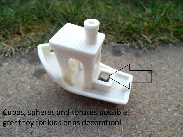 #3D Benchy Payload (customizable) by UniversalMaker