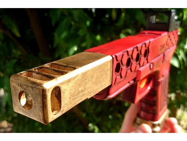 Deadshot Custom Glock Compensator by callianis