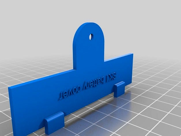 Casio SK1 battery cover by NothNoth