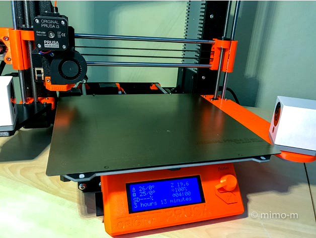 iSmartAlarm Spot+ mount for Prusa I3 MK3 by mimo-m