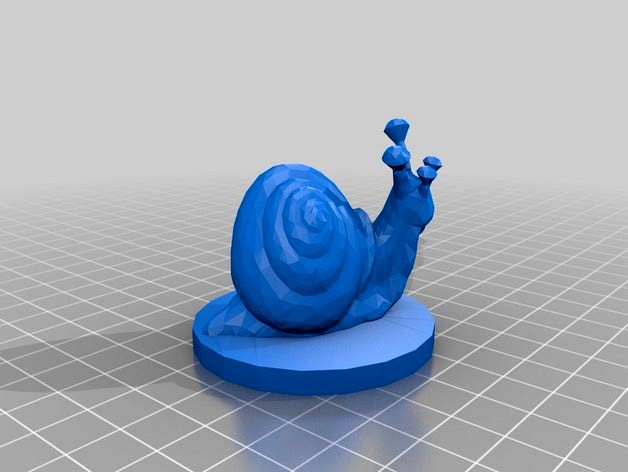 Emerald Flail Snail Monster for Tabletop Games by jawsnoir