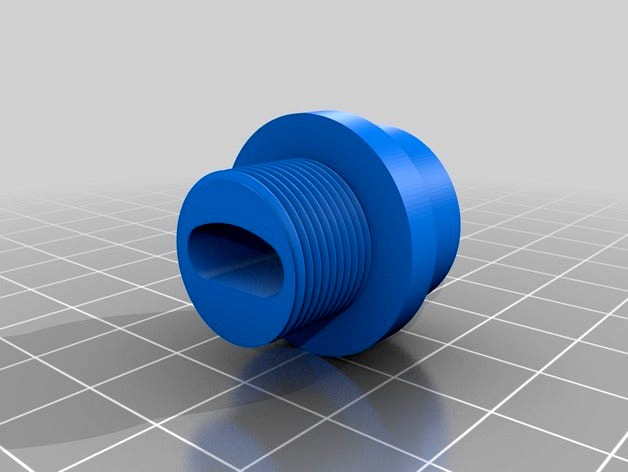 Creality CR10 XT60 adaptor by Capney