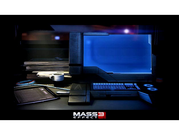 Mass Effect Personal Terminal by Silesti