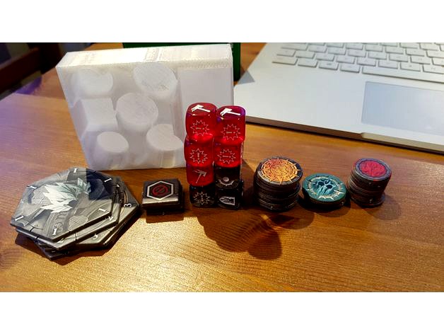 Warhammer Underworlds Shadespire Deck Box Insert by cob50nm