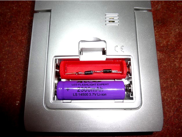 Li-ion battery adapter (AA size) by RC_HC
