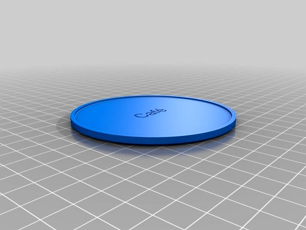 Customizable coaster by uspziul