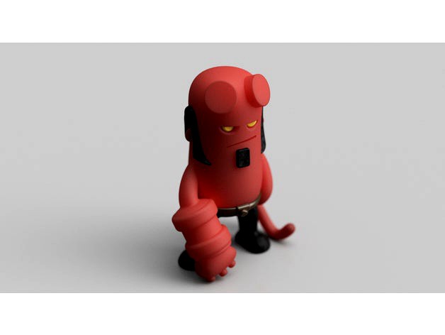 Mini Hellboy by wekster