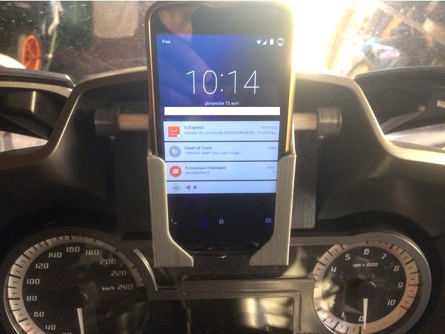 Porte Téléphone R1200RT by ebraud