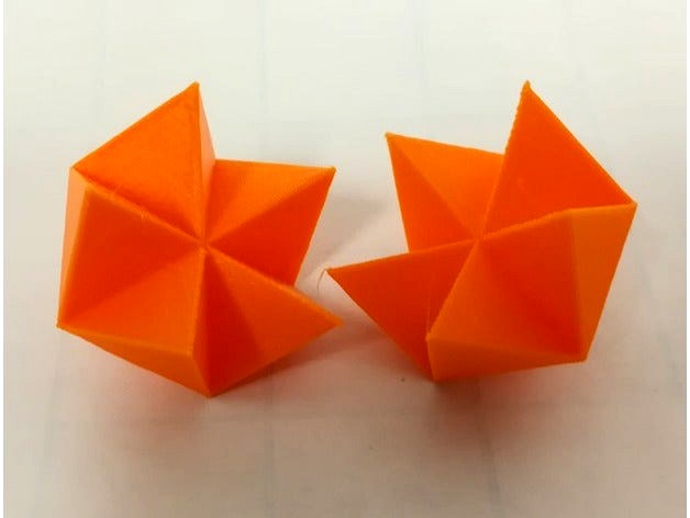 Half icosahedron, dissection, Platonic Solids by lgbu