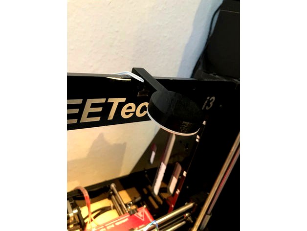 LEDBERG Mount for GEEETech i3 by Bart19