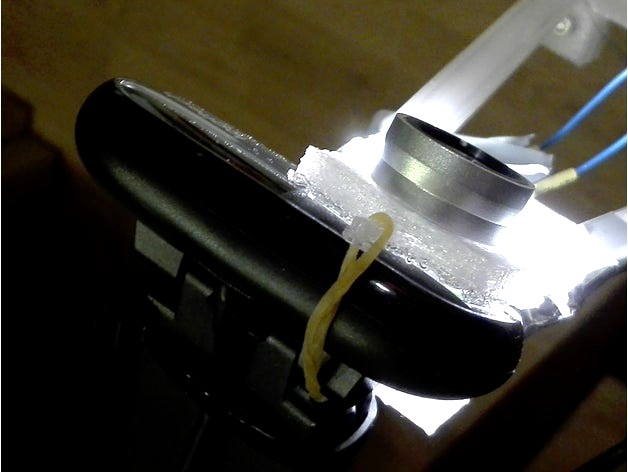 Webcam-Adapter for wideangle-smartphone-lens by Minihawk