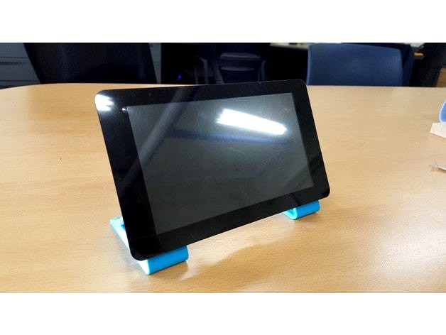 Raspberry Pi 7" Touchscreen Stand by chkmailroot