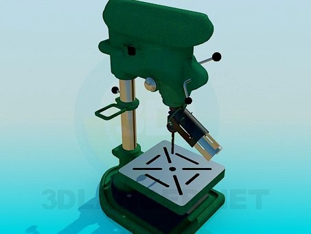 3D Model Drilling machine