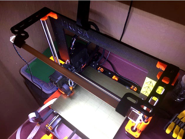 Prusa I3 MK3 LED bar holder by 3DPRINTINGWORLD