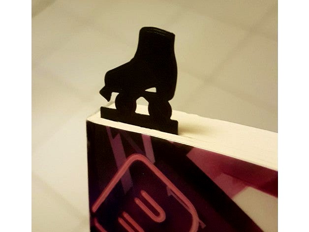 Roller skate bookmark by messkid