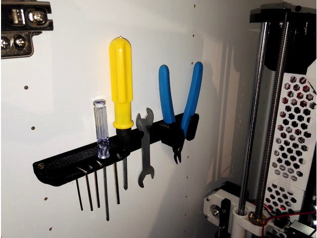 Remixed Anet A8 Tool Holder (Ikea Stuva) by mBmD