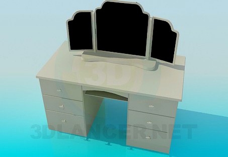 3D Model Floor mirror