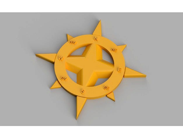 Wall Compass by MonkeyBear