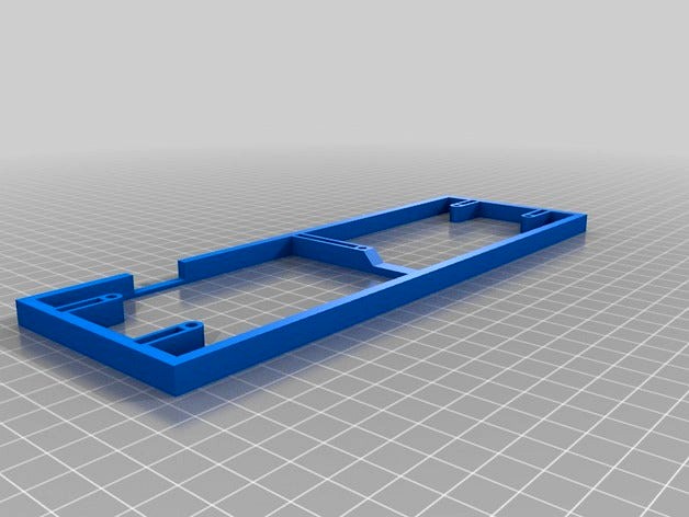 Middle Case for the Cartel Contra keyboard by kmenter