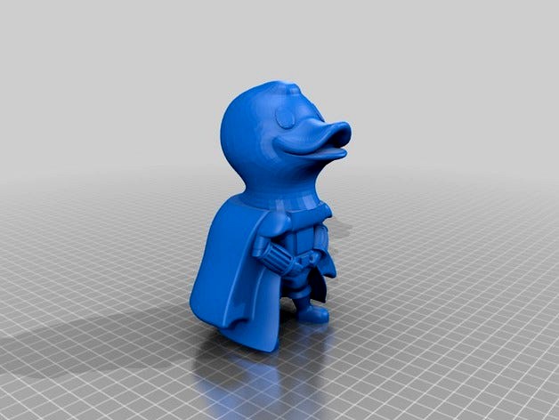 Duck Vader and Darth Duck by BoomZilla1