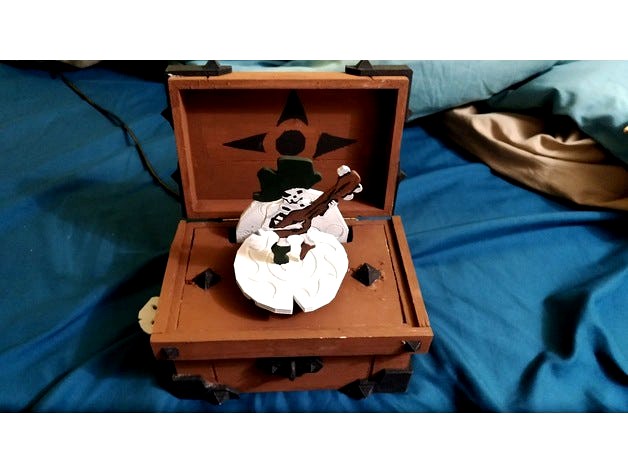 Sea of Thieves Music Box by AdmiralRoflknife