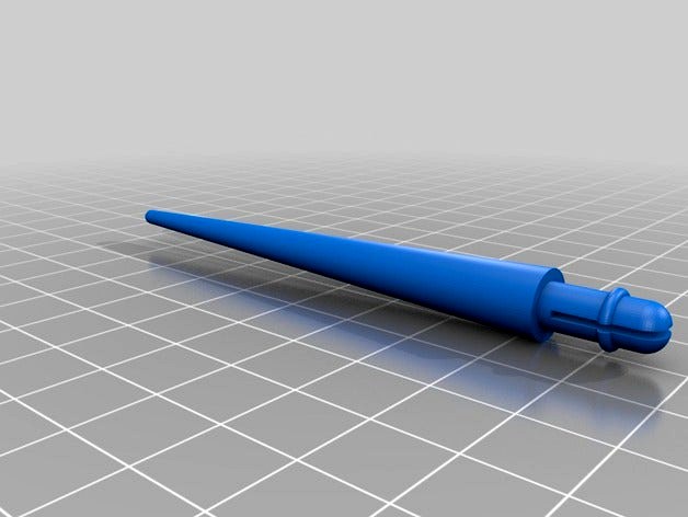 two piece chopstick by BeckleyMFG