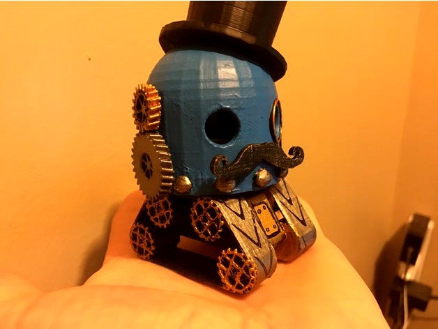 steampunk pacman ghost by CraigTibbits1983
