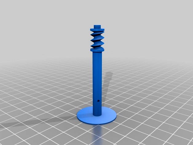 Worm gear Venetian Blind turn interface by cichonj