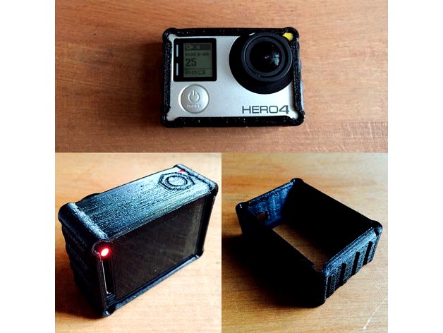 GoPro Hero 3/4 TPU Bumper by Motombo