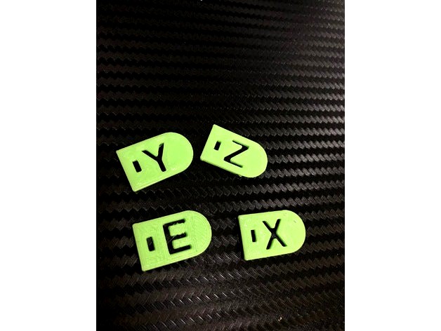 Zip tie cable tags by mosill