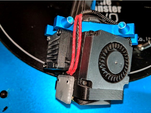 Tevo Little Monster - Volacon Fan Duct with DC42 IR Sensor Mount by Redemptioner