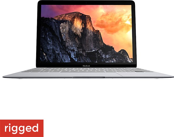 Apple Macbook 2015 for Element 3D (Rigged)