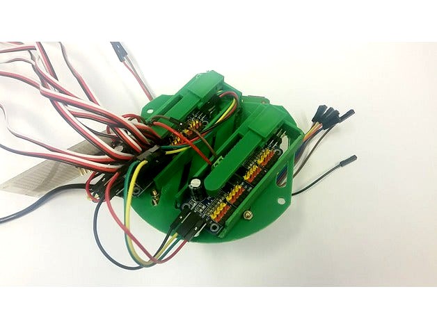 Vorpal Raspberry Pi Board with 2x PCA9685 by megamikey