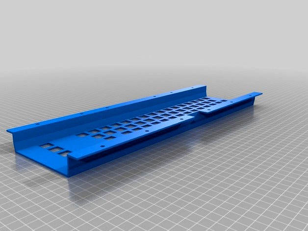 C64/VIC20 keyboard frame for Cherry MX switches by mannesahne