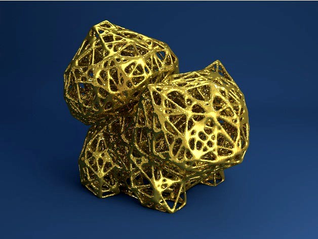 Bulbasaur Voronoi Style by spooner2011