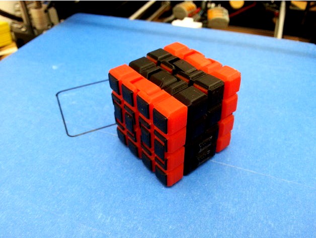 Kobayashi Fidget Cube (Infinity Cube, parametric) by runtimeterror