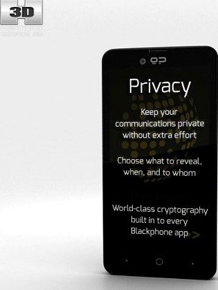 GeeksPhone Blackphone Black 3D Model