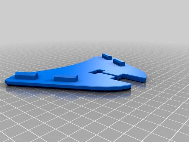 Anycubic Kossel Linear lower dust covers by AirwavesTed