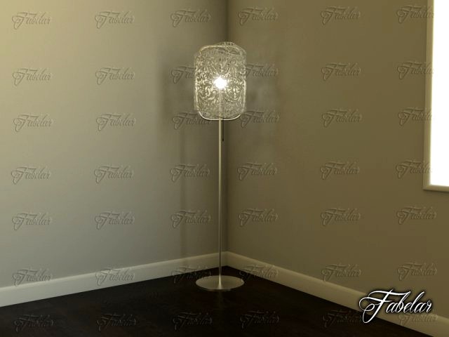 Floor lamp 01 3D Model