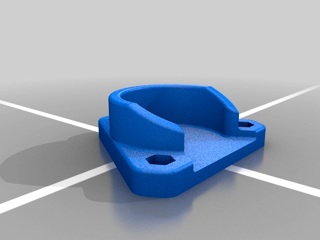 Drybox Tube Holder - Outer Plate w/ Countersunk Holes by GeekStreetSolutions