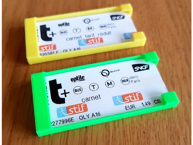 Paris Metro Ticket holder by Marc2